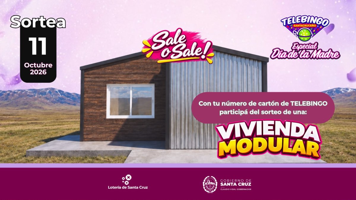 Telebingo Especial: se viene el segundo sorteo de la vivienda modular 