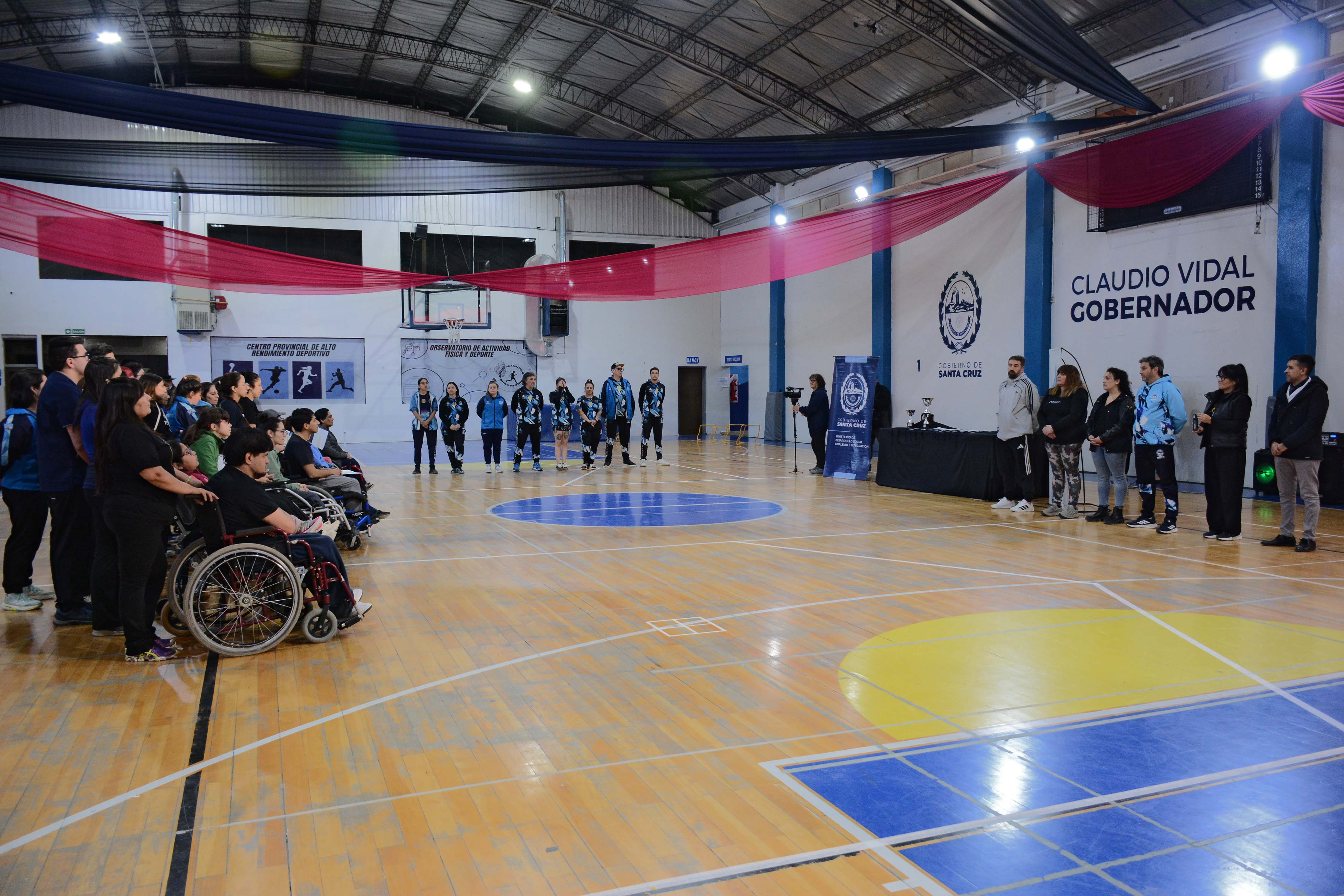 Torneo de bochas paralímpicas en Santa Cruz: participan deportistas de toda la provincia