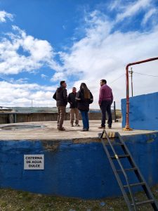 Recursos Hídricos inspeccionó puntos de captación de agua en plantas pesqueras de Puerto Deseado