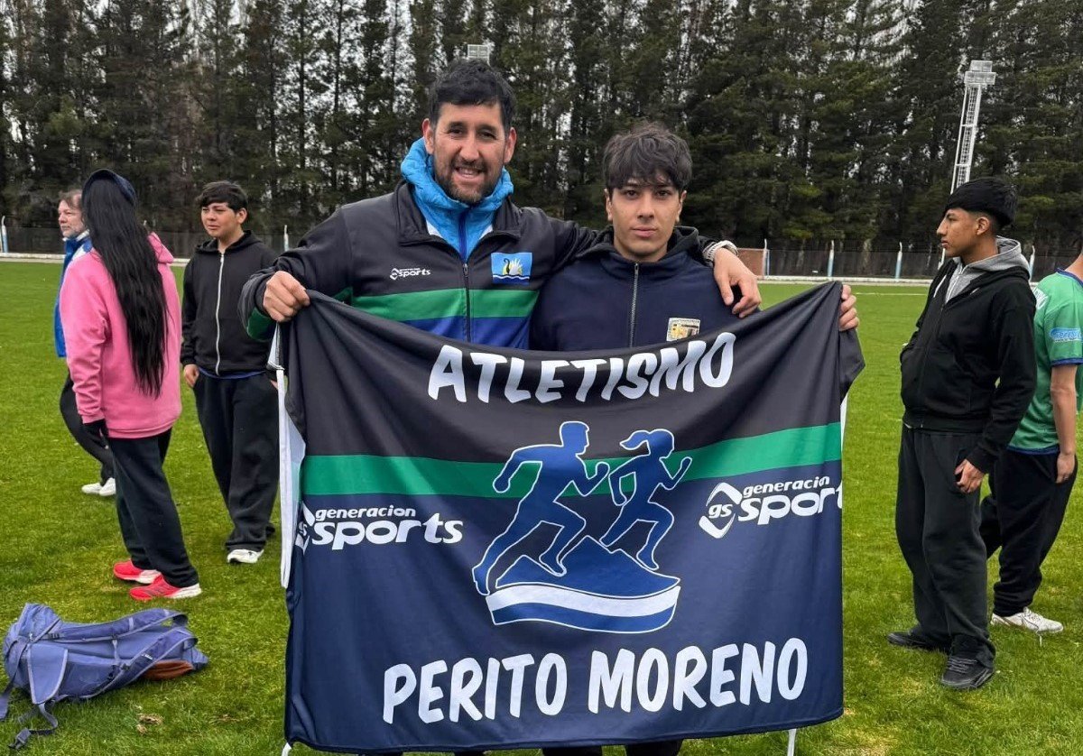 Atletismo: el trabajo de Perito Moreno que llevó a cinco jóvenes rumbo a Mar del Plata