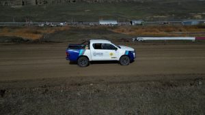 Vialidad Provincial inició trabajos en el Autódromo Mario “Tarta” Giacobbo