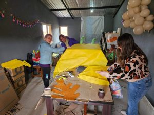 La Escuela Rural N° 2 celebró la primavera con creatividad y alegría