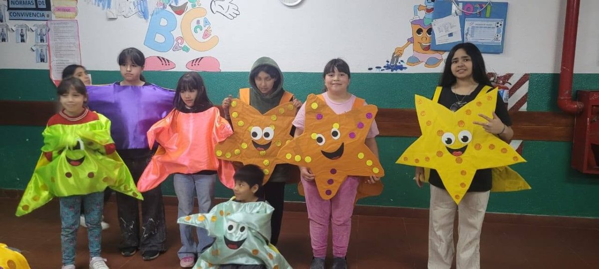 La Escuela Rural N° 2 celebró la primavera con creatividad y alegría