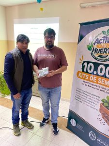El programa "Activa tu Huerta" llegó a las escuelas rurales