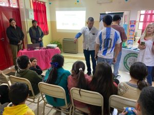 El programa "Activa tu Huerta" llegó a las escuelas rurales