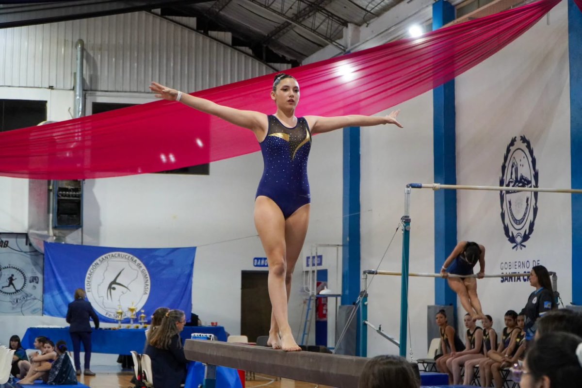 Santa Cruz es sede de un encuentro regional que reúne a 200 gimnastas