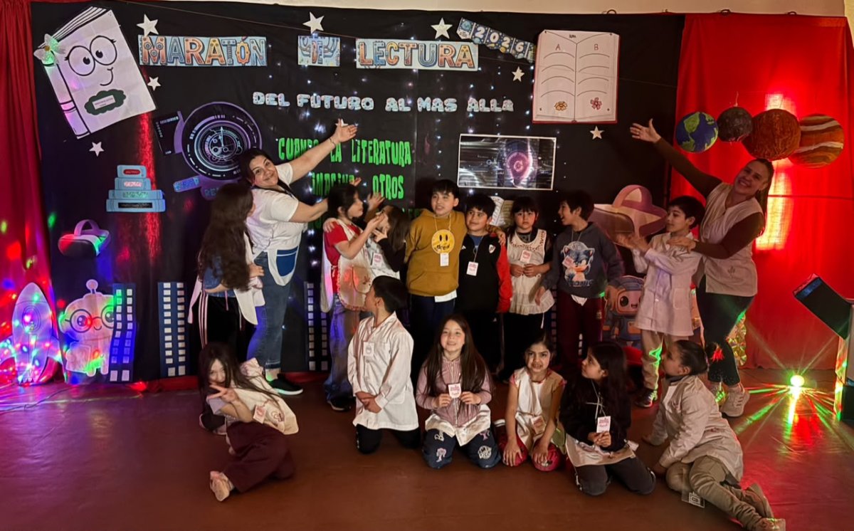 La Maratón Nacional de Lectura llegó a las escuelas rurales de la provincia