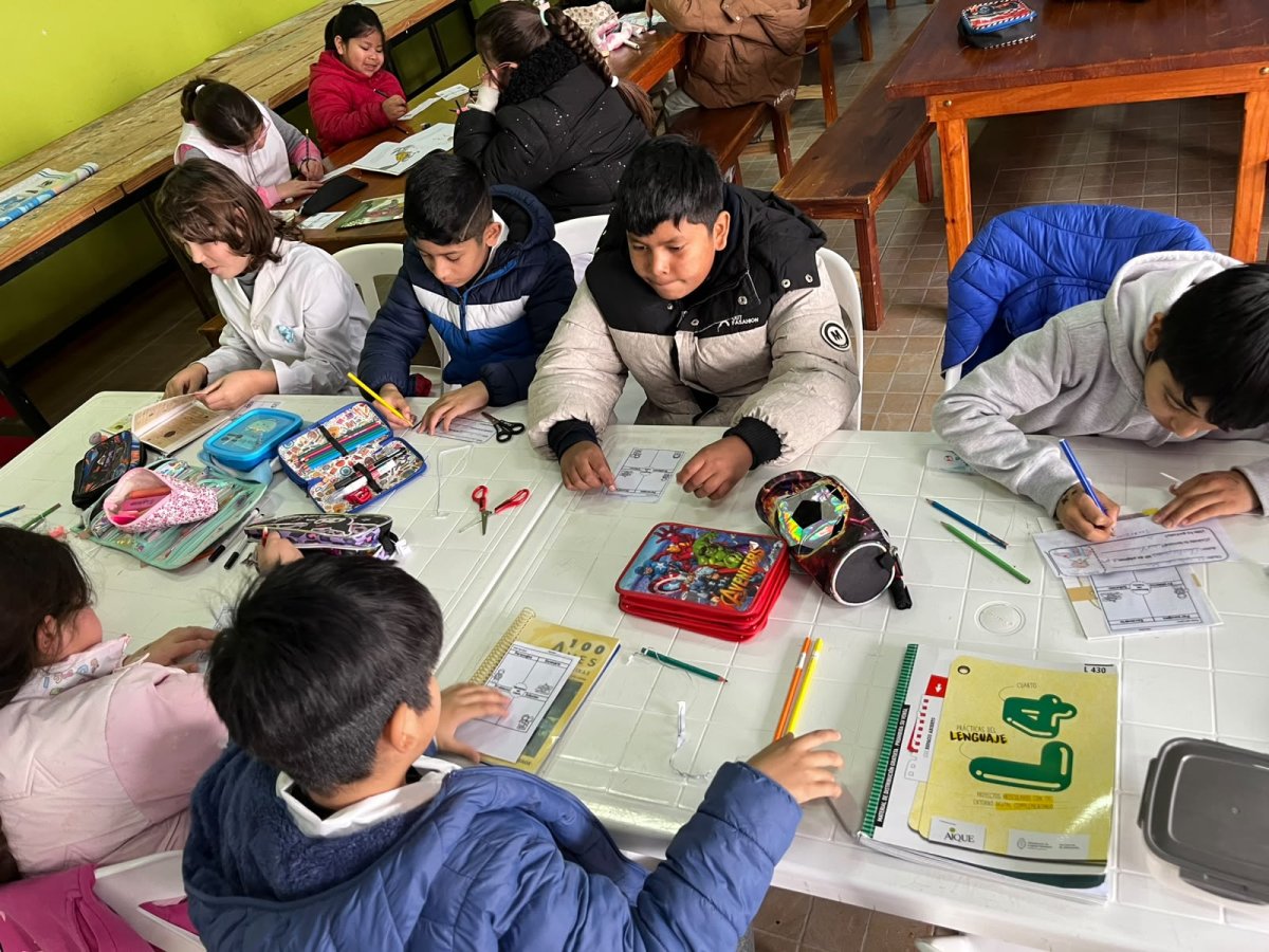 La Maratón Nacional de Lectura llegó a las escuelas rurales de la provincia