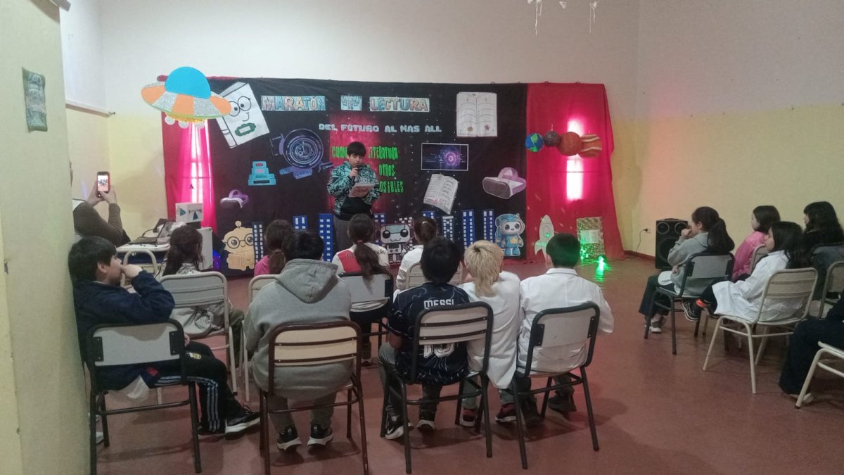 La Maratón Nacional de Lectura llegó a las escuelas rurales de la provincia