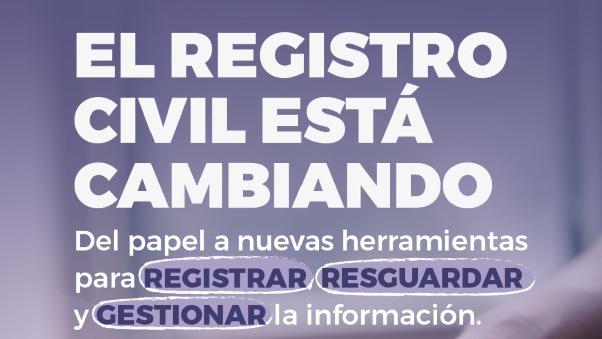Santa Cruz avanza en la implementación del Registro Civil Electrónico