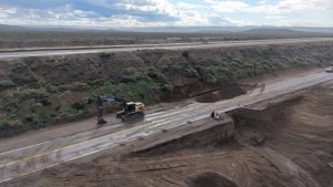Comenzaron los trabajos en el socavón de la Ruta Nacional N°3