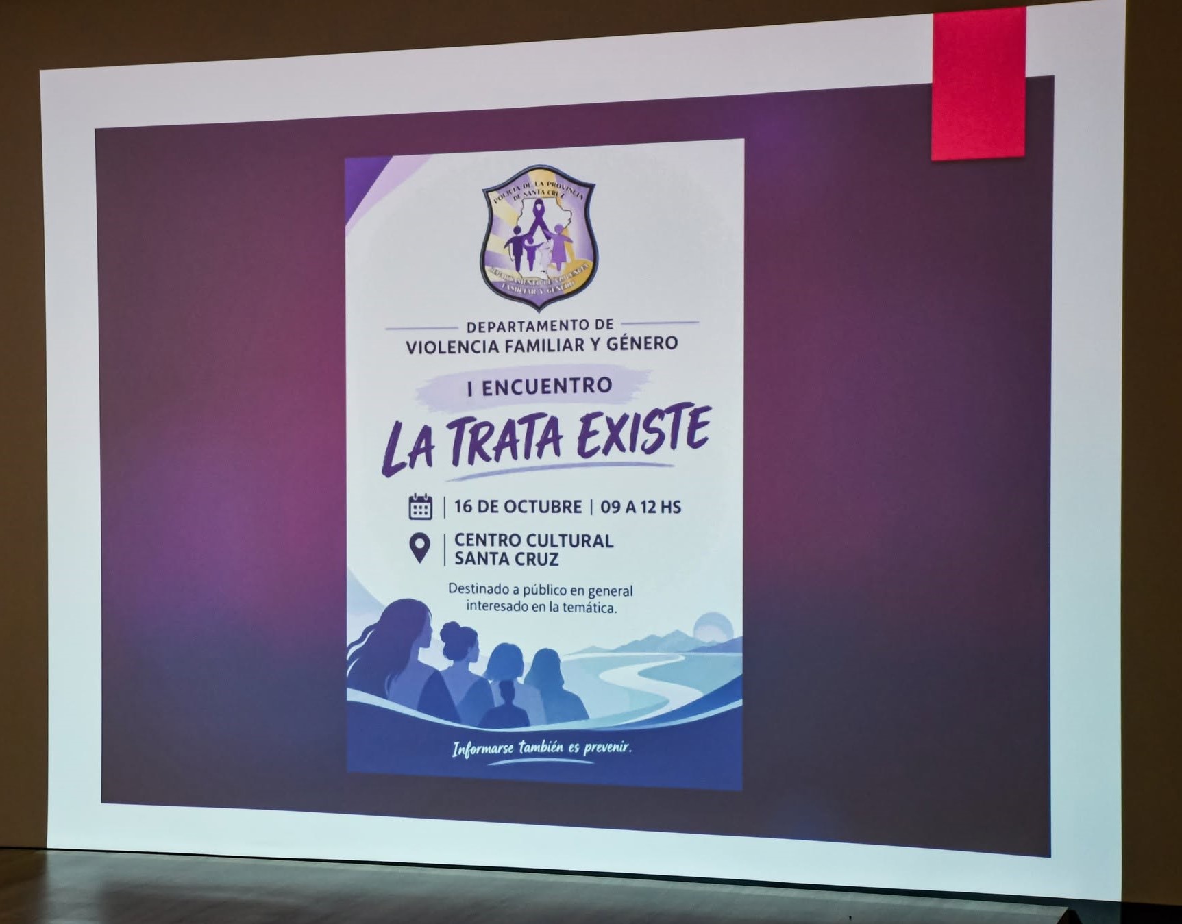 El Gobierno Provincial desarrolló una articulación interinstitucional de cara a la jornada “La Trata Existe”
