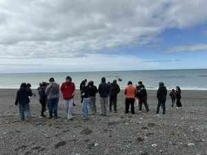 Estudiantes del Domingo Savio vivieron una jornada educativa en Cabo Vírgenes