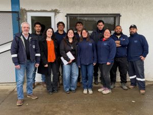 Distrigas recorrió obras y planifica la ampliación de la red de gas en la Cuenca Carbonifera