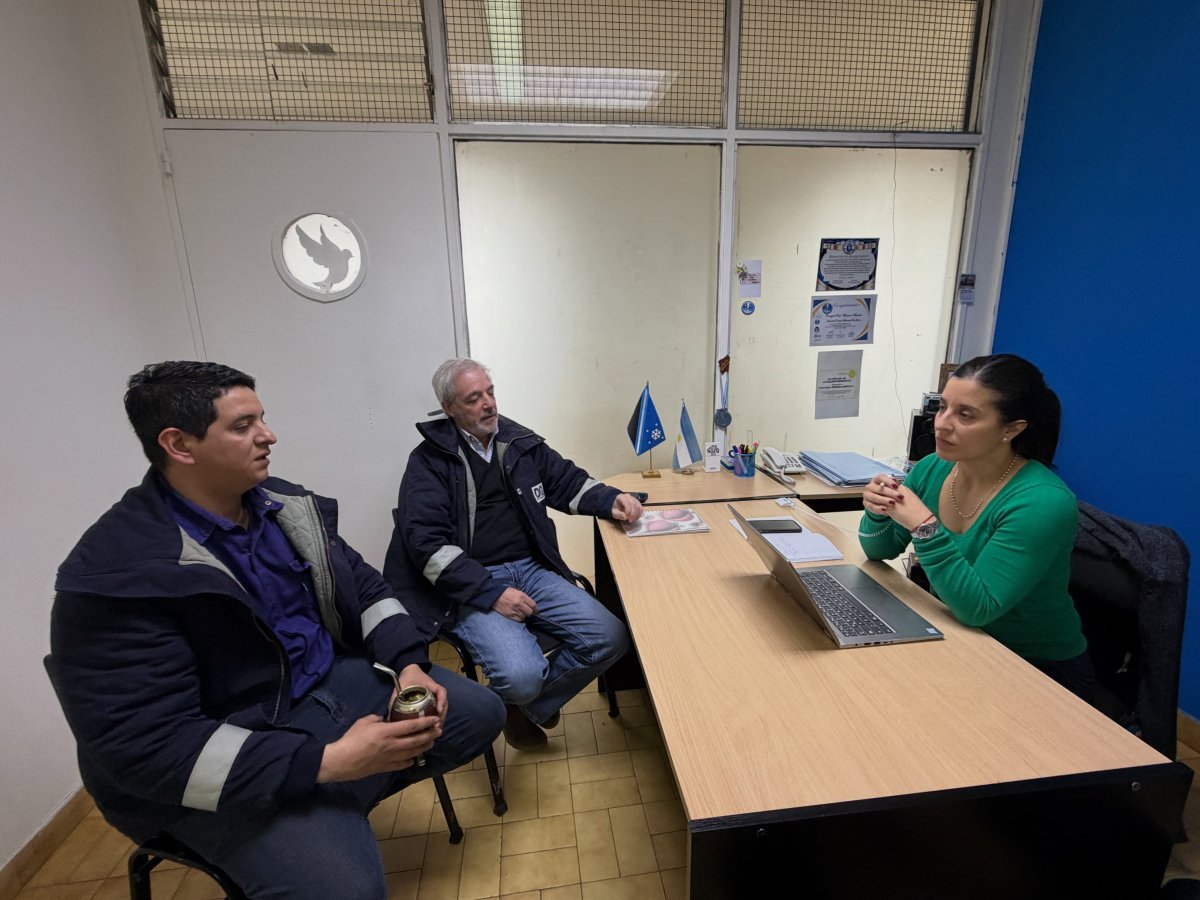 Distrigas recorrió obras y planifica la ampliación de la red de gas en la Cuenca Carbonifera