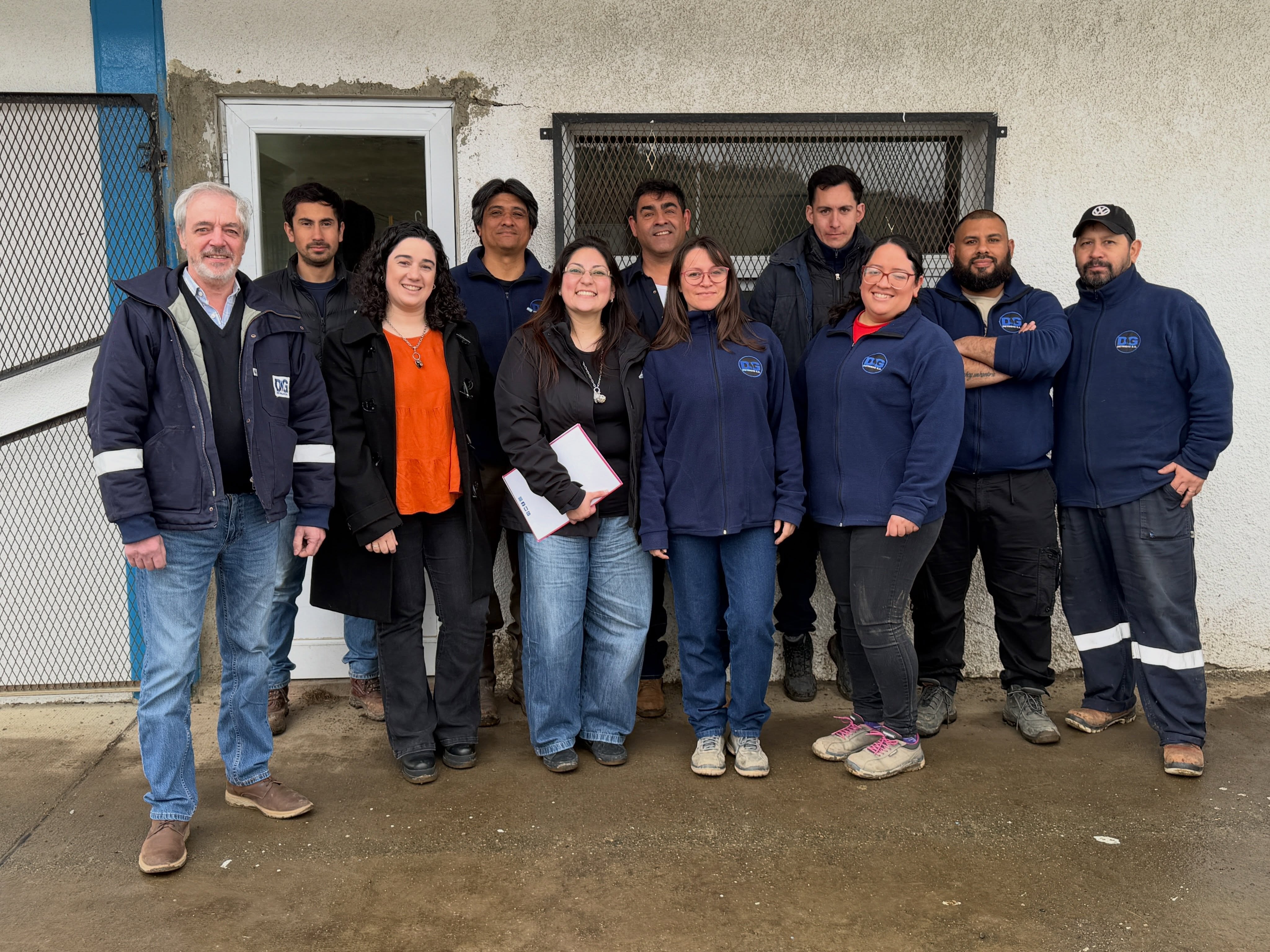 Distrigas recorrió obras y planifica la ampliación de la red de gas en la Cuenca Carbonifera