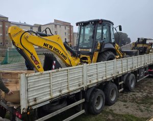 Llegó a Puerto Deseado nueva maquinaria para fortalecer los servicios de SPSE en Zona Norte 
