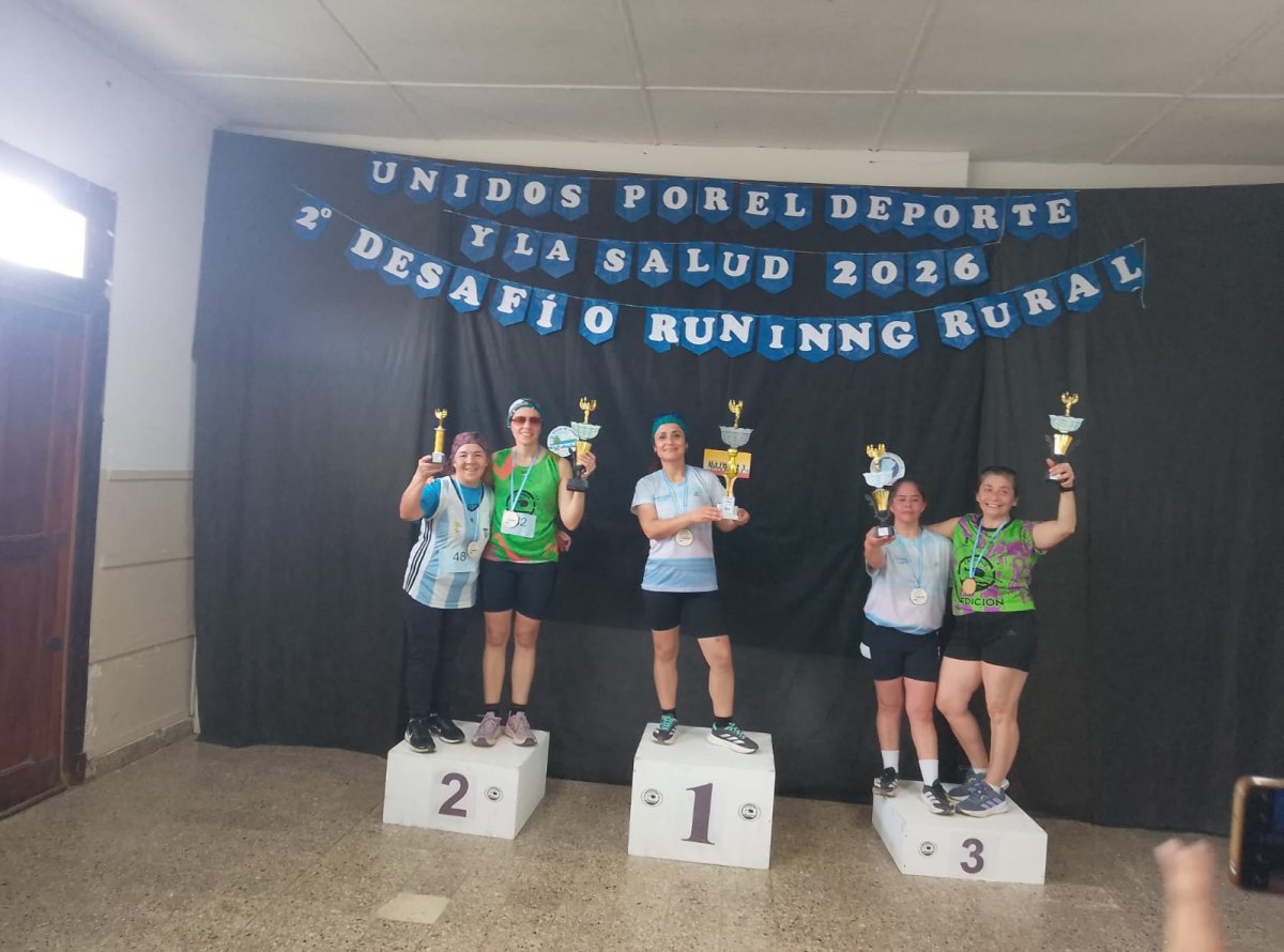 Se llevó a cabo el 2º Desafío de Running Rural en Tellier