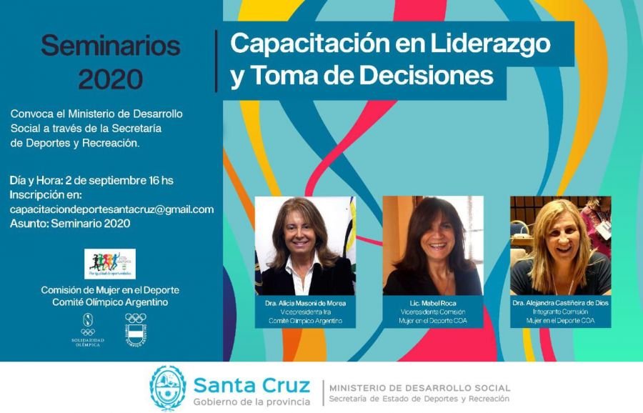 Inscripciones abiertas para el seminario en "Liderazgo y toma de decisiones de la Mujer en el Deporte"
