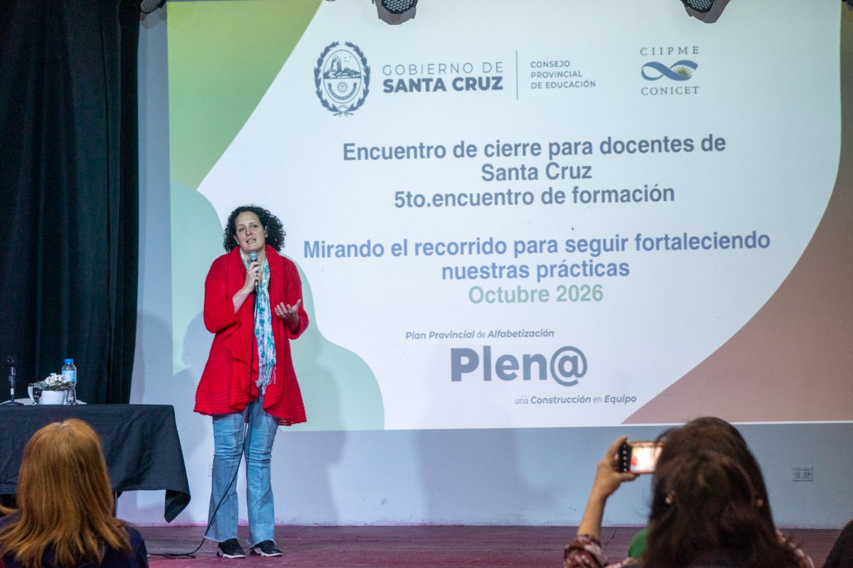 Último encuentro presencial de formación en alfabetización para docentes de Nivel Primario