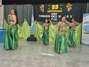 La comunidad celebró un nuevo aniversario del CDI Virgen del Valle