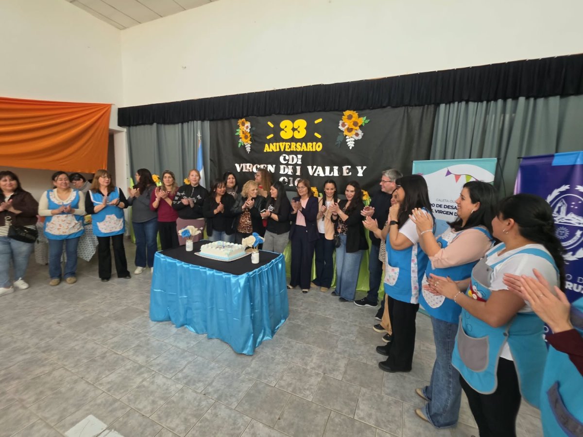 La comunidad celebró un nuevo aniversario del CDI Virgen del Valle