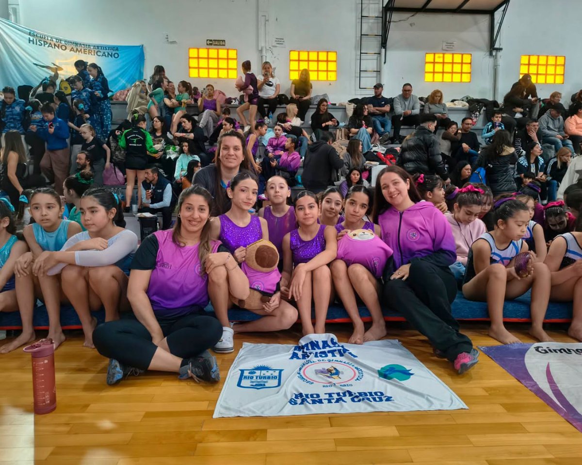Gimnastas de Río Turbio se destacaron en el Torneo Regional Federativo Patagonia Sur