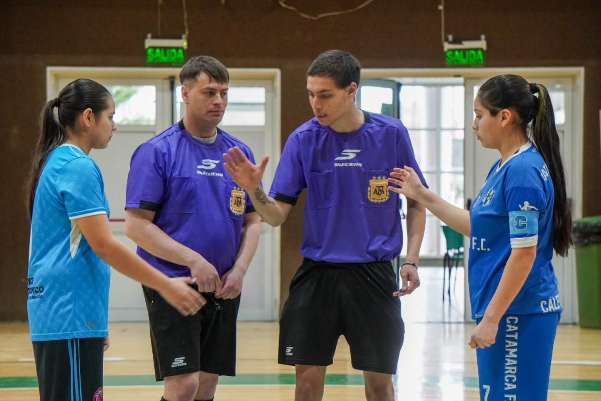 Comenzó hoy en el Atlético Boxing Club el cuadrangular final de futsal femenino.