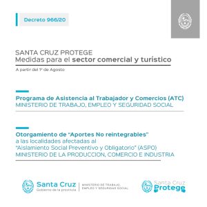 Plan Santa Cruz Protege: Requisitos y condiciones para acceder al mismo