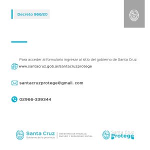 Plan Santa Cruz Protege: Requisitos y condiciones para acceder al mismo