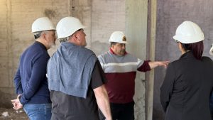 Funcionarios provinciales anunciaron y recorrieron obras