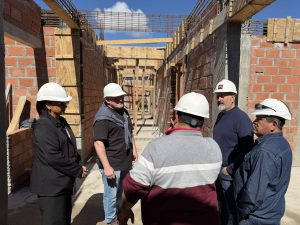 Funcionarios provinciales anunciaron y recorrieron obras
