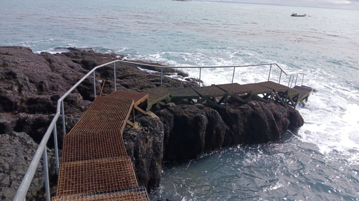 Mejoraron el acceso náutico en el Parque Marino Isla Pingüino