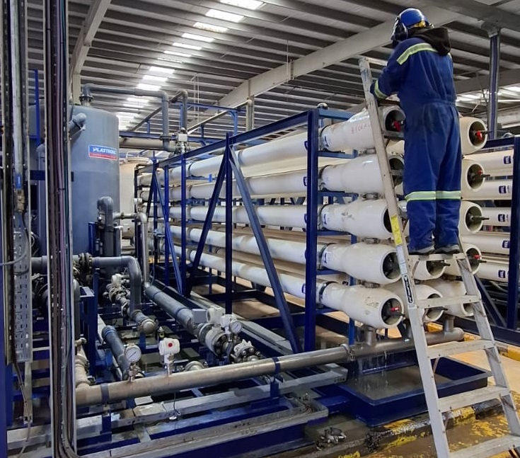 SPSE activa su esquema de reservas y producción propia para sostener el suministro de agua en Caleta Olivia
