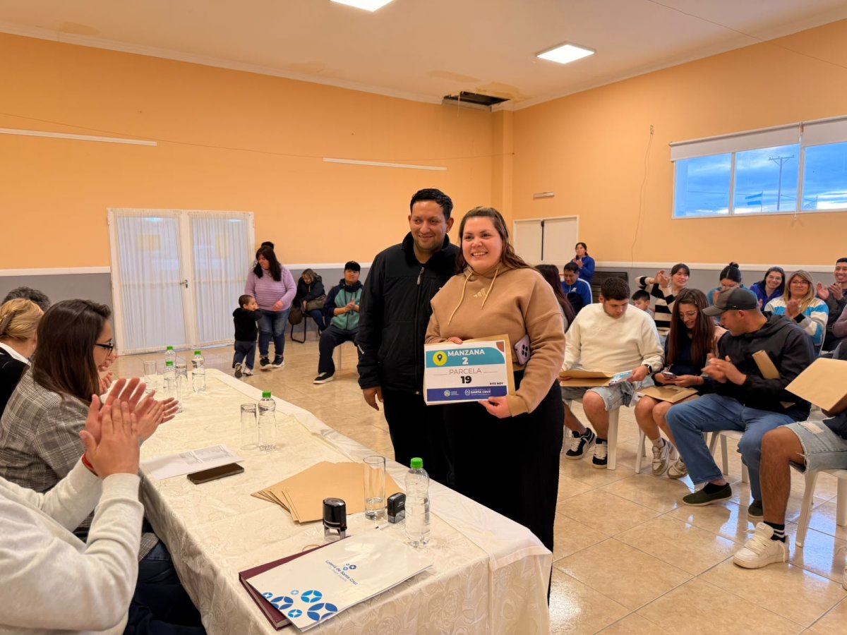 Con el impulso de la gestión del gobernador Vidal, 27 familias accedieron a terrenos en Fitz Roy