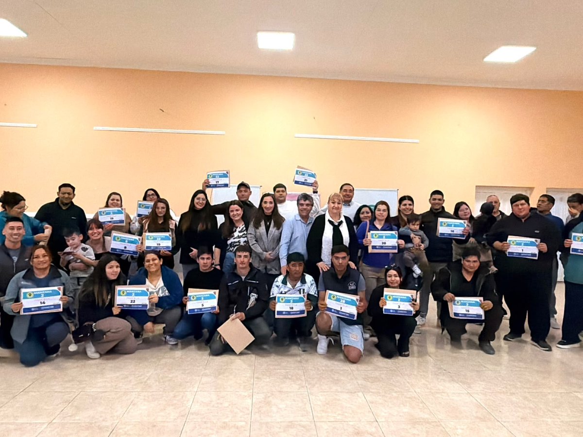 Con el impulso de la gestión del gobernador Vidal, 27 familias accedieron a terrenos en Fitz Roy