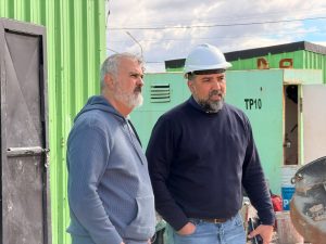 Pico Truncado: la construcción del nuevo polideportivo ya cuenta con un 75% de avance