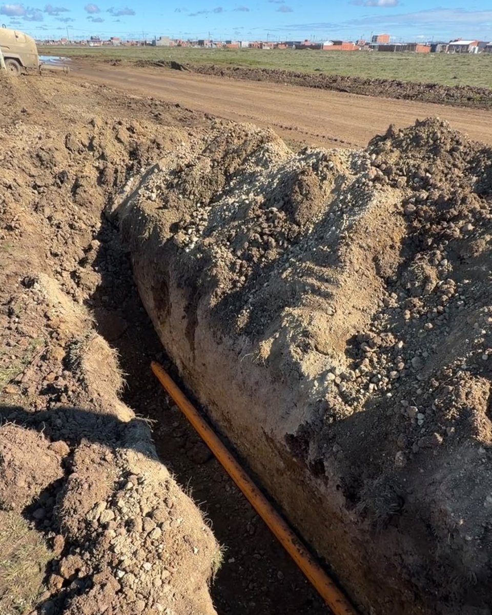 Distrigas S.A. intensifica los trabajos de extensión de la red de gas en Río Gallegos