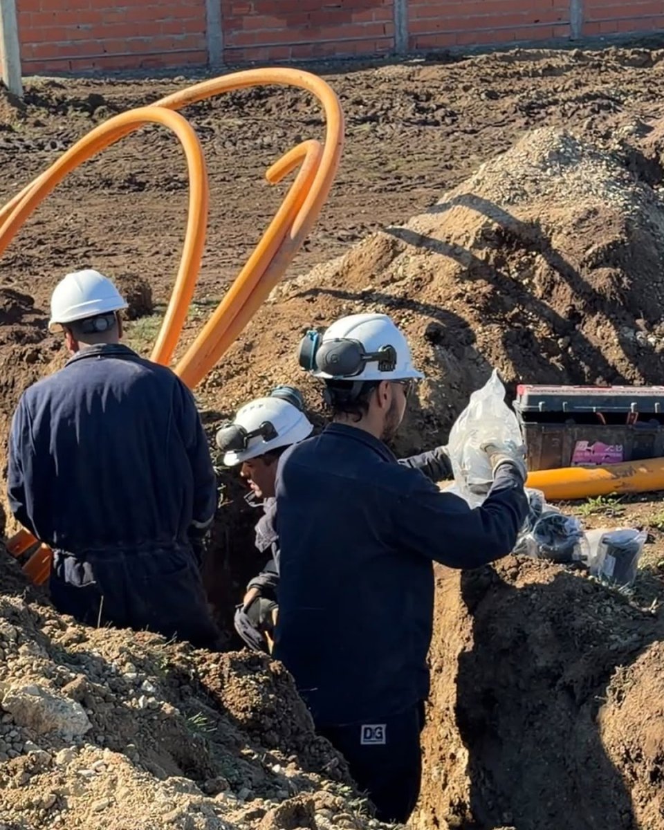 Distrigas S.A. intensifica los trabajos de extensión de la red de gas en Río Gallegos