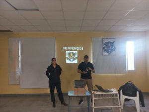 La Policía de Santa Cruz brindó charlas preventivas sobre el consumo de estupefacientes en Caleta Olivia