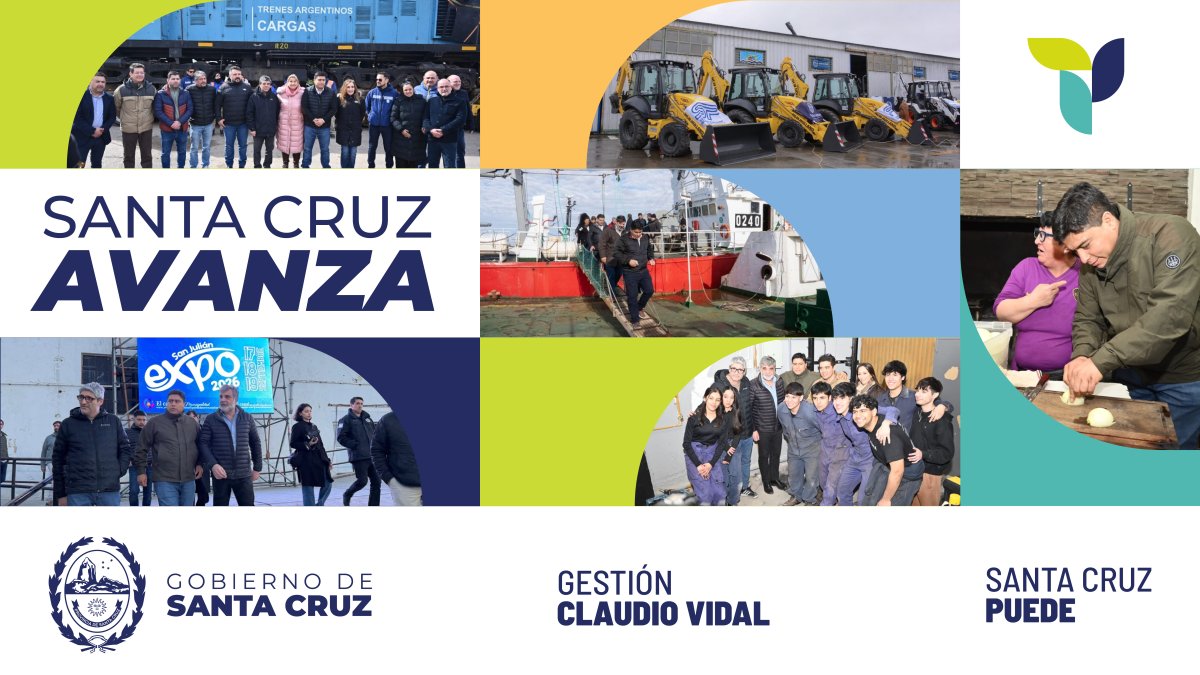 Santa Cruz avanza con obras: la gestión de Claudio Vidal fortalece la educación, la salud y los servicios esenciales