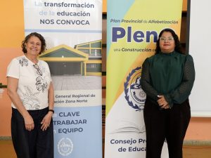 Se realizó el 5° y último encuentro del Plan Provincial de Alfabetización Plen@ en Caleta Olivia