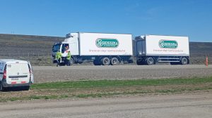 Vialidad Provincial realizó controles de cargas y dimensiones sobre la Ruta Provincial N°5