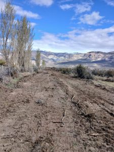 Vialidad Provincial realizó trabajos de mantenimiento y apertura de calles en Lago Posadas