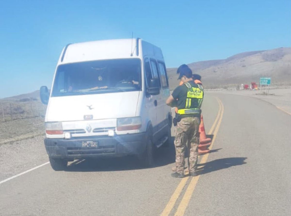 La Policía de Santa Cruz reforzó los operativos de prevención en rutas y zonas rurales de la provincia