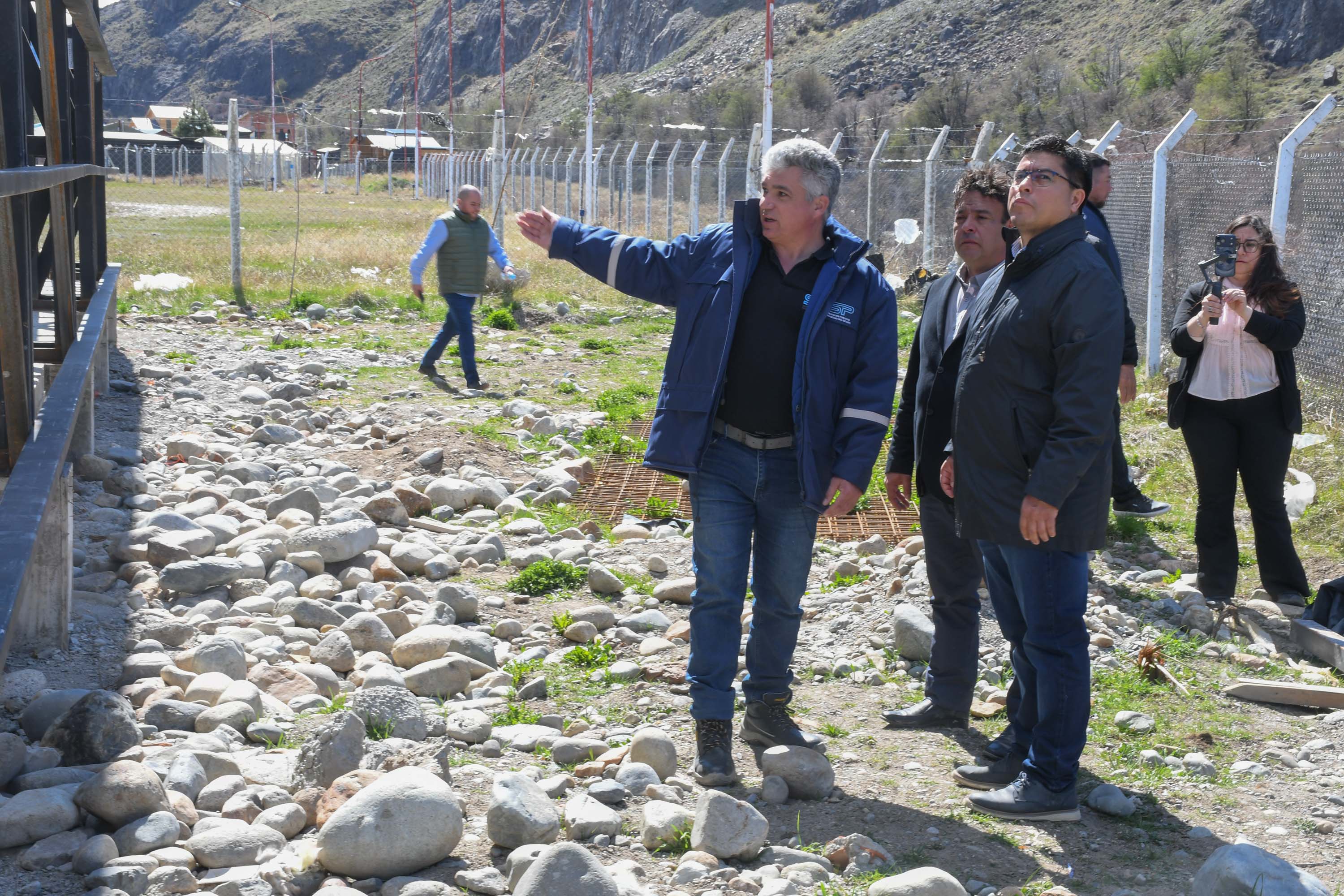 La planta cloacal de El Chaltén supera el 40% de avance y se prevé su funcionamiento entre diciembre y enero