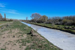 Provincia y Municipio recuperaron el sistema de riego que abastece a 80 chacras