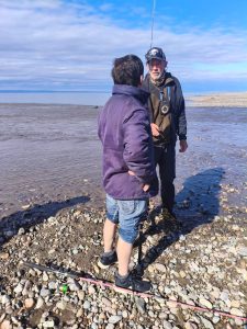 Pesca reforzó controles en Las Chilcas y el lago Buenos Aires