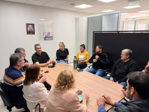 Georgion en Caleta Olivia: “Hay que recorrer las localidades y dar respuestas directas a la gente”