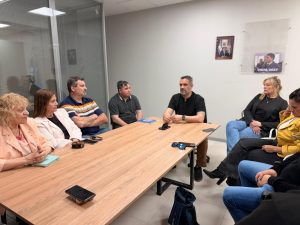 Georgion en Caleta Olivia: “Hay que recorrer las localidades y dar respuestas directas a la gente”